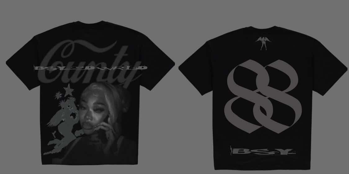 LONG SLEEVE BSY2DWRLD "88" TEE (UNISEX)