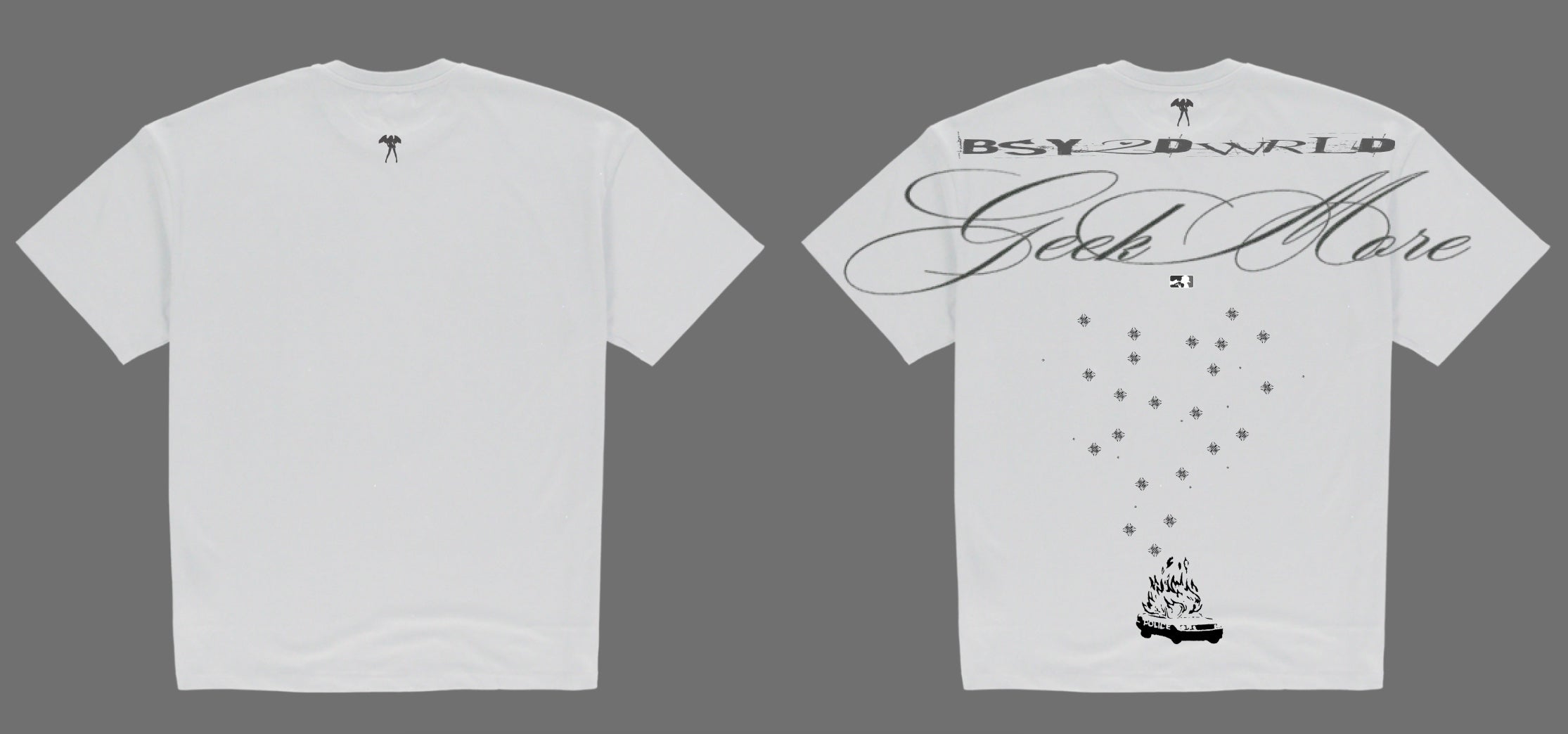 LONSLEEVE BSY2DWRLD "SEEK MORE" TEE (UNISEX)